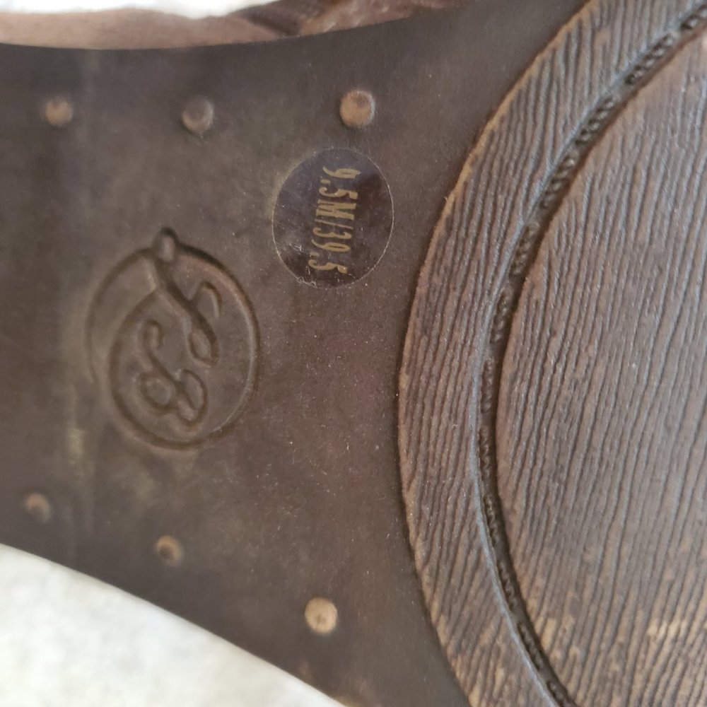 Lucky Brand Ankle Boots sz 9.5 - Picture 6 of 7